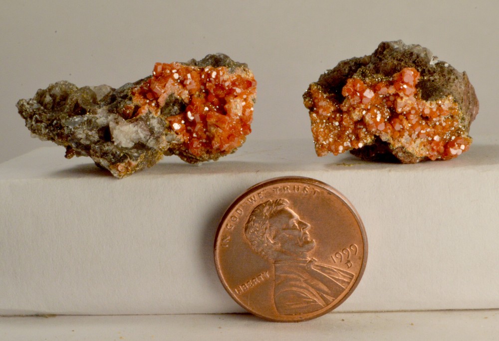 #9419 Vanadinite - Pure Potential Mine, Arizona [2 Pieces]