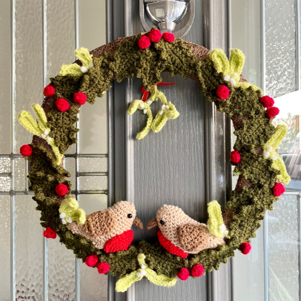 10" 25.4cm Flat Wire Wreath Making Ring Copper Frame