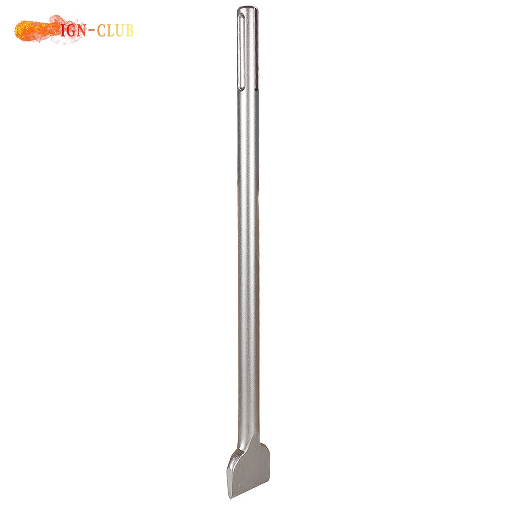 3 Pcs High Quality 16" SDS Max Bits Long-Point Chisel Scaling Chisel Flat Chisel