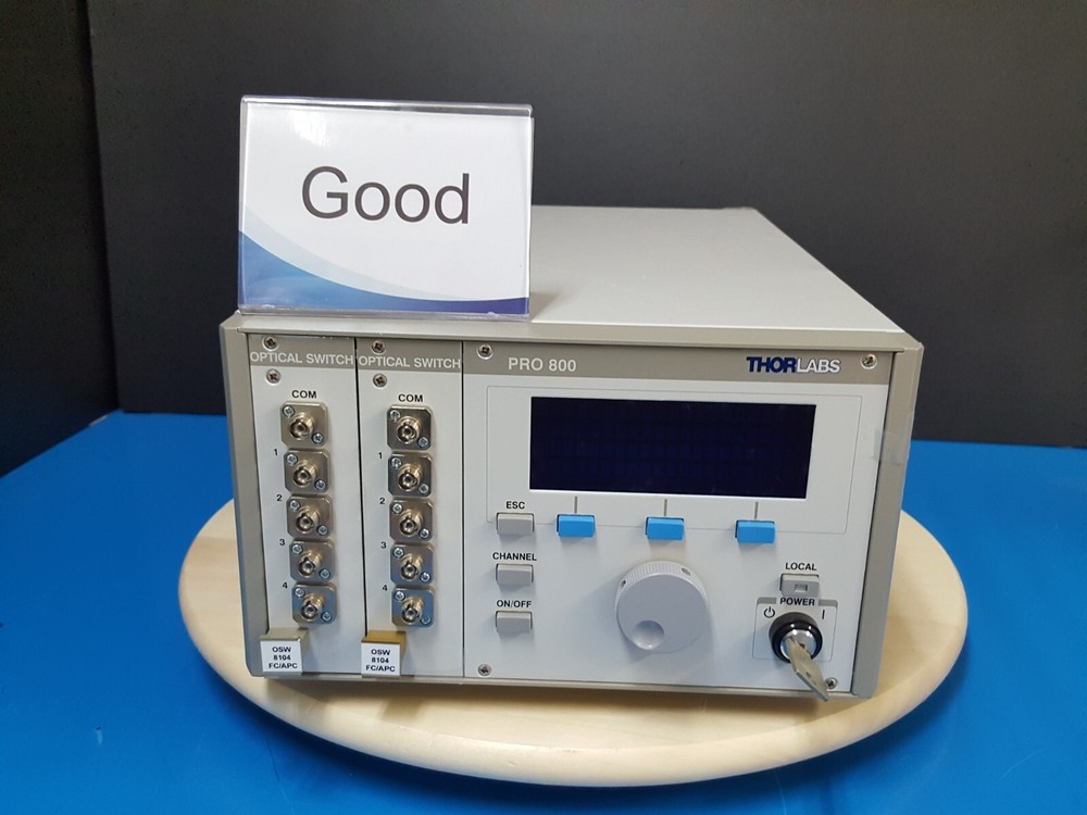THORLABS PRO800 : Laser Source Mainframe (With 2EA x OSW8104) (1296)