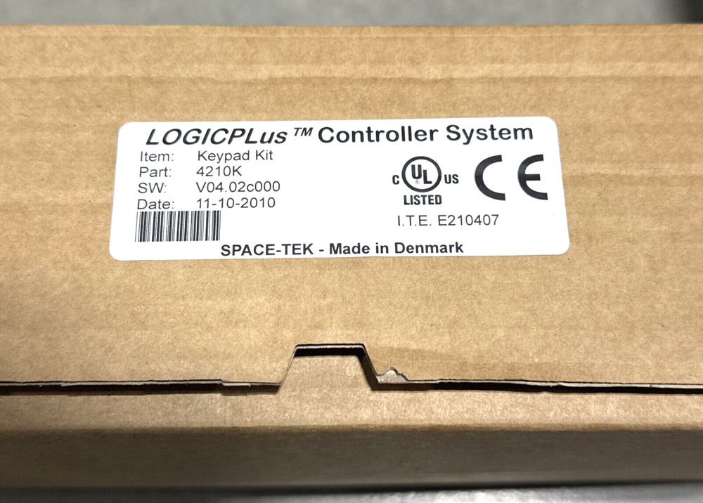 SPACE-TEK LogicPlus MOBILE Storage Security Systems Control Keypad Kit II *NEW*