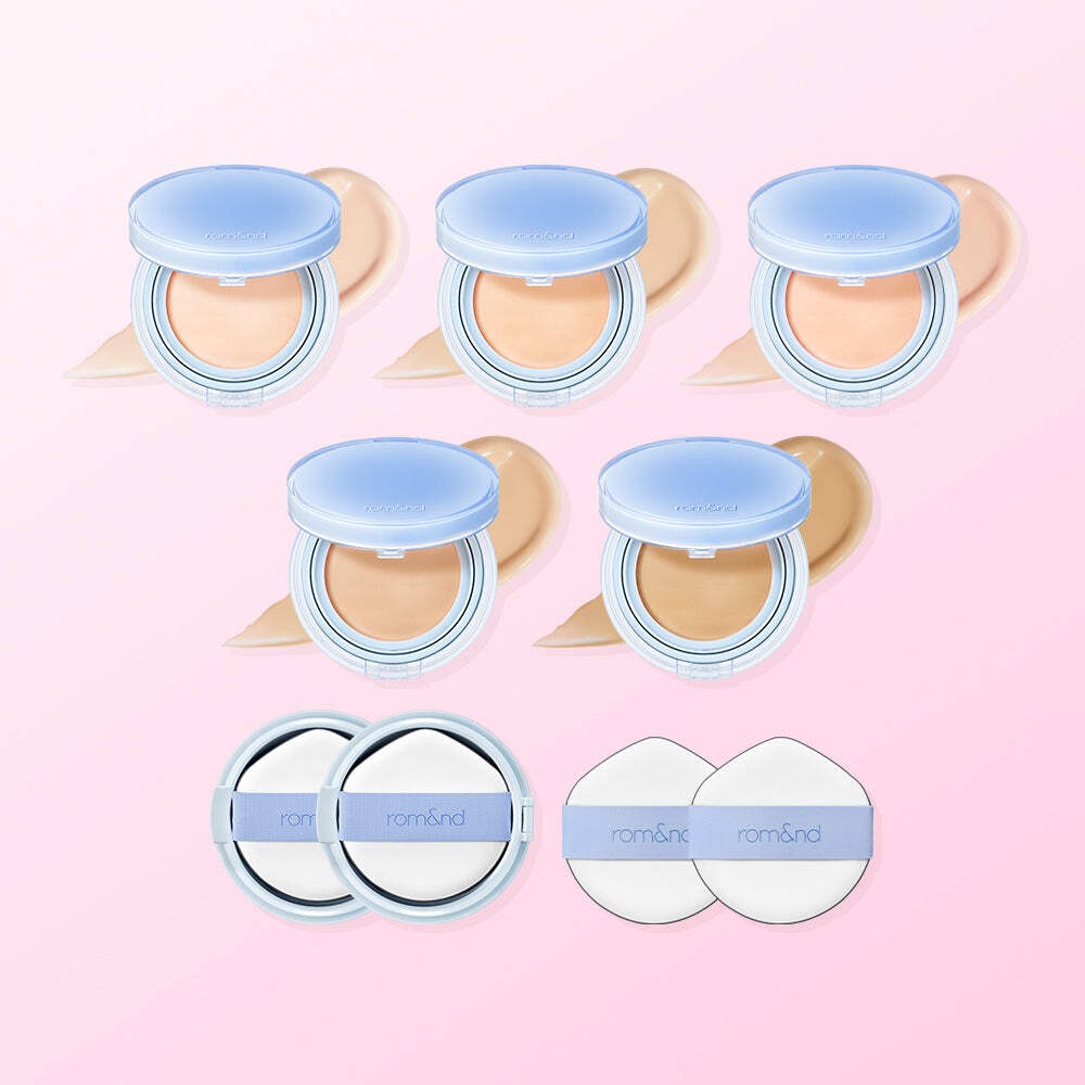 rom&nd Bear Water Cushion 20g (Main + 2 Refills)