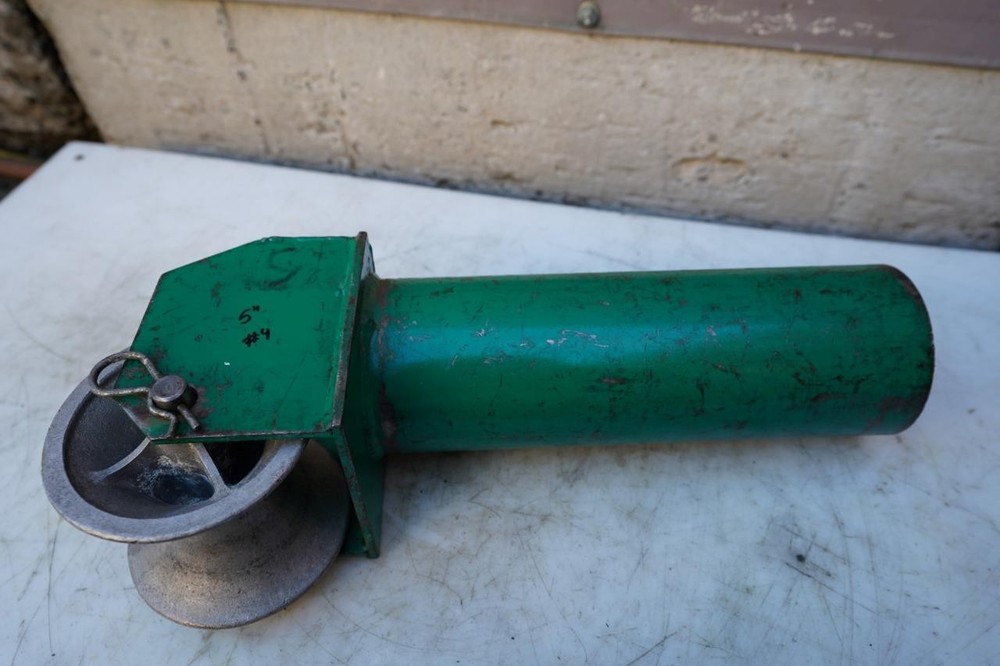 Greenlee Feeding Sheave 5" for Tugger Puller.  #4