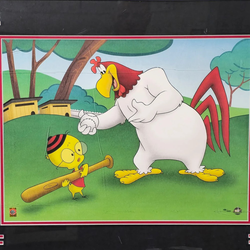 Warner Bro's Studio "Lets Play Ball" Lithograph 158/500