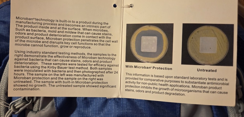 Kelty Ridgeway 15L Hydration Blue and Gray Daypack