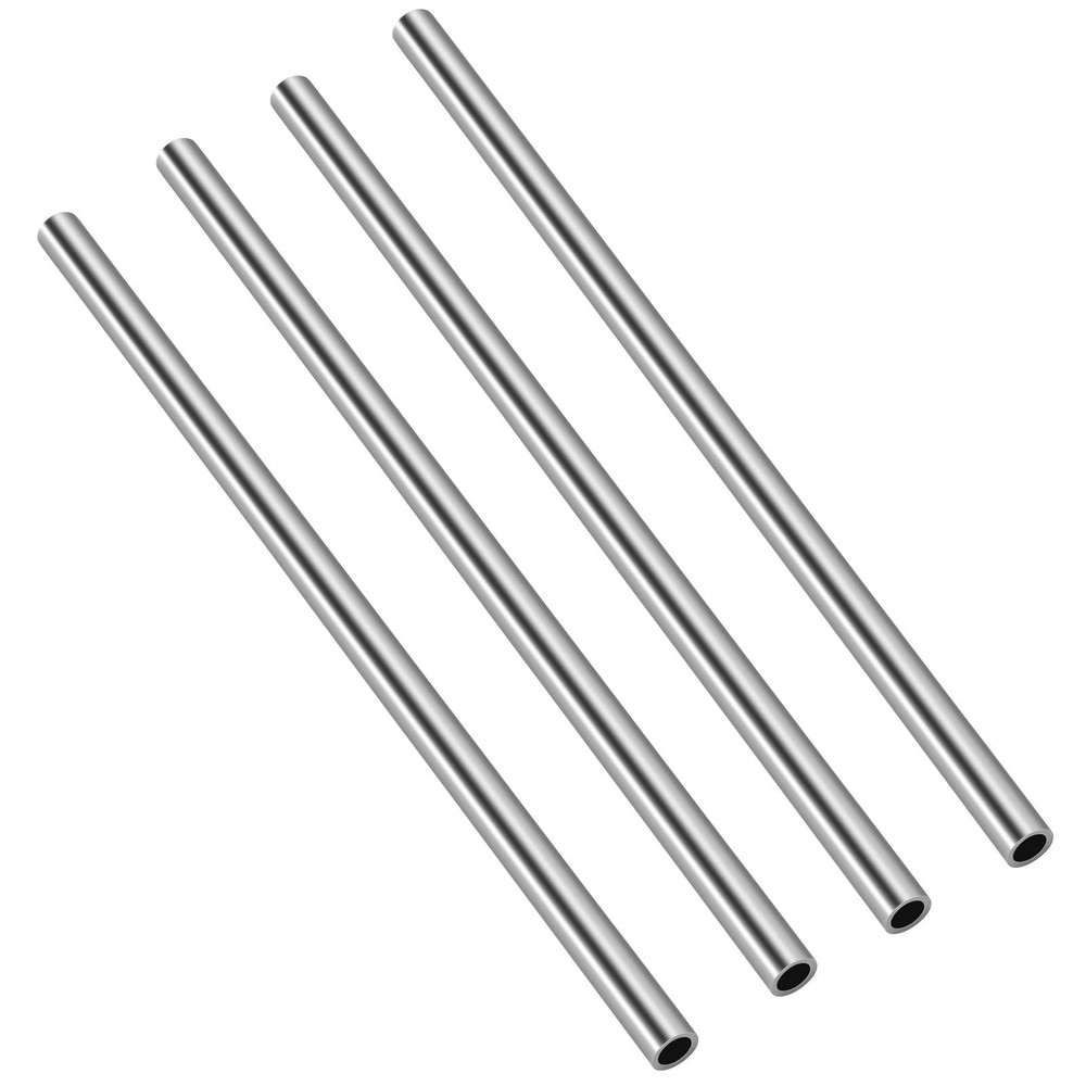 1/8 Inch Stainless Steel Tubing, 12 Weldable Metal Pipe, 4 Pack