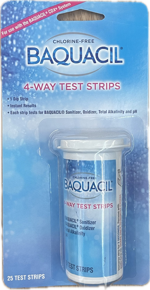 BAQUACIL 4 WAY TEST STRIPS