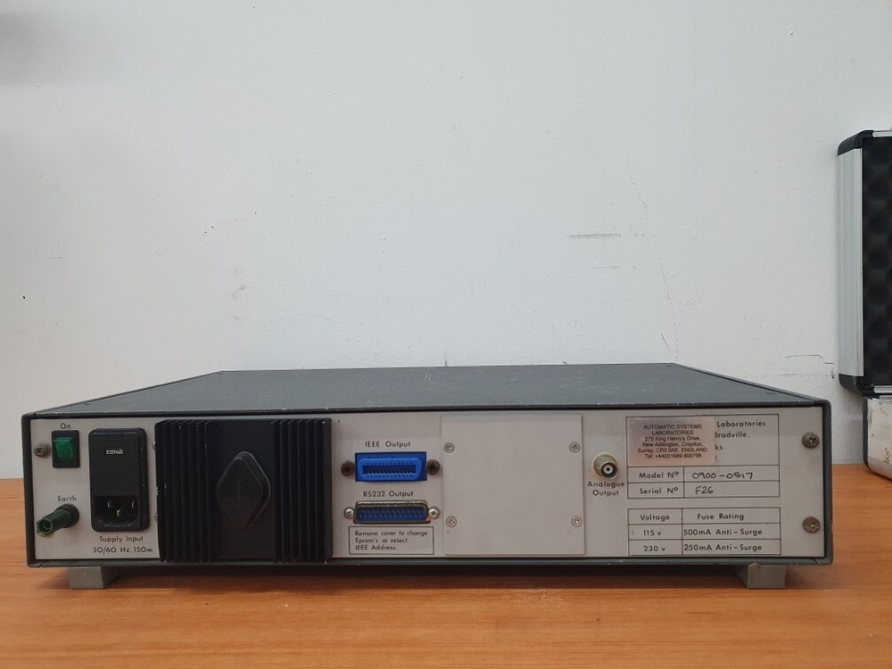ASL Automatic Systems Laboratories F26 Precision Thermometry Bridge