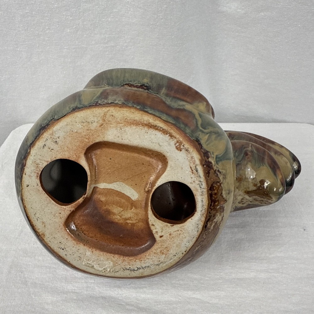 Glazed Pottery Rooster Unbranded