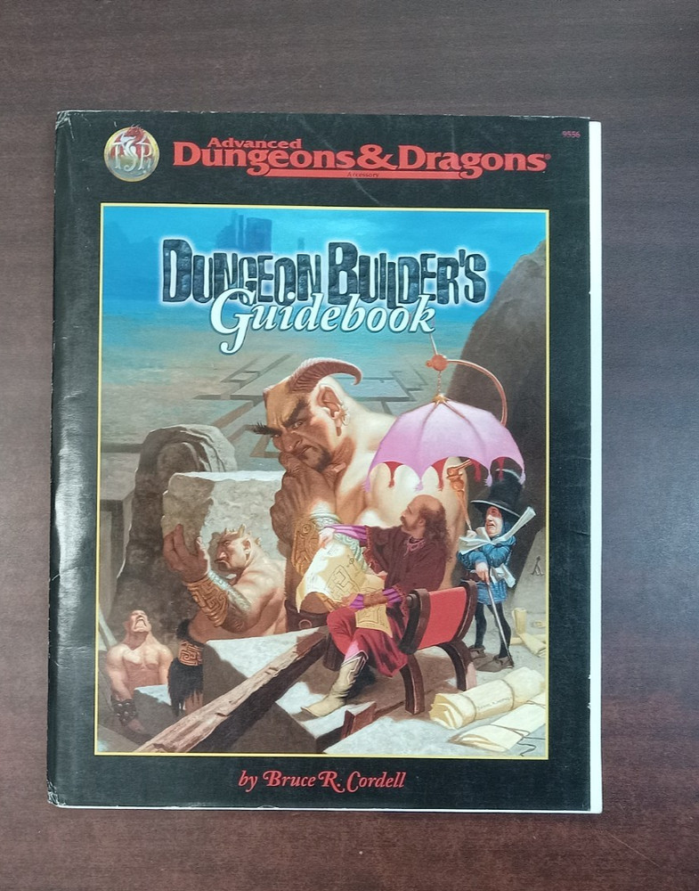 Advanced Dungeons & Dragons: Dungeon Builder's Guidebook (VG+ Cond) TSR 1998