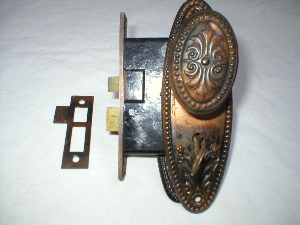 Antique Victorian Era Door Hardware