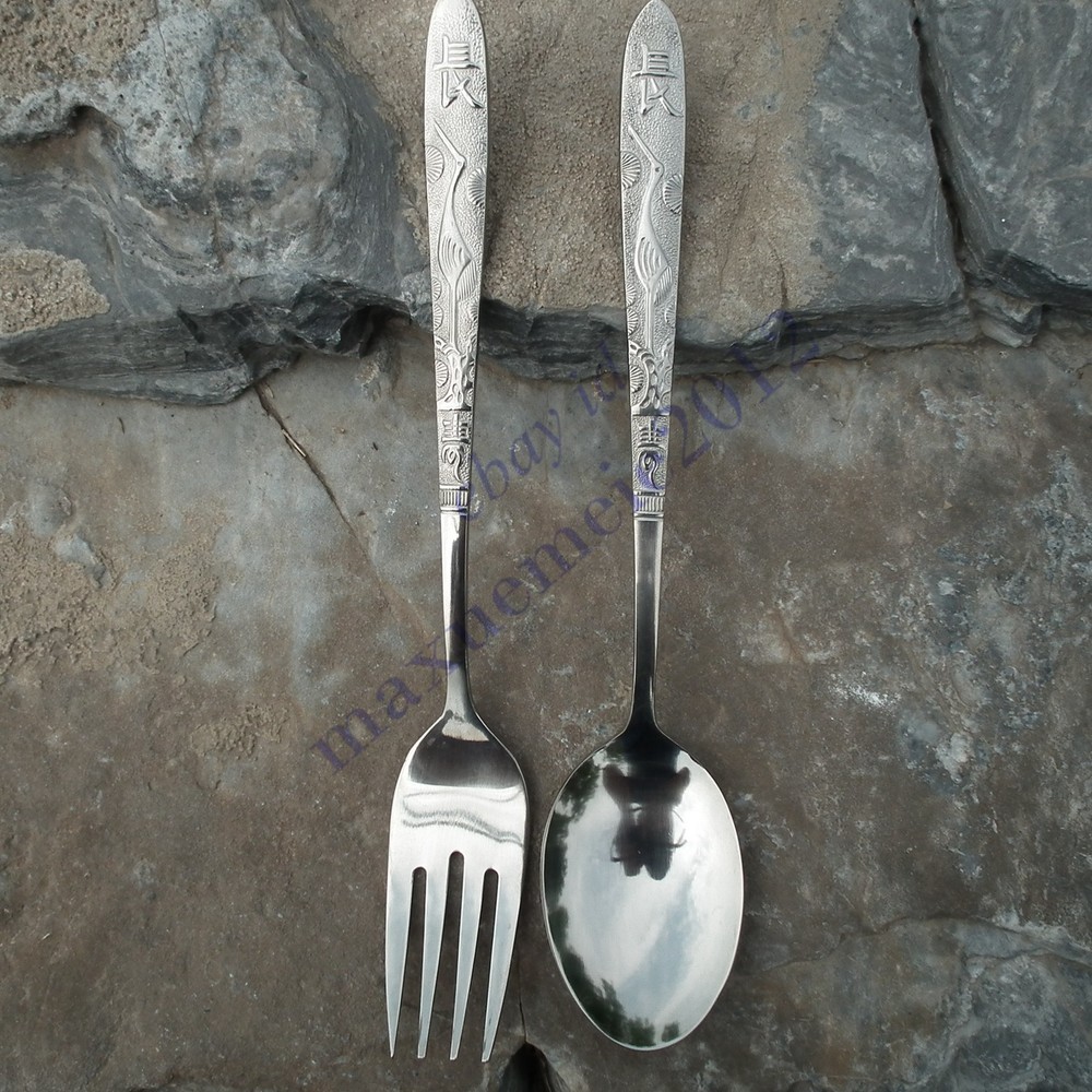 Spoon fork flatware dinerware cutlery outdoor fishing kitchen LS