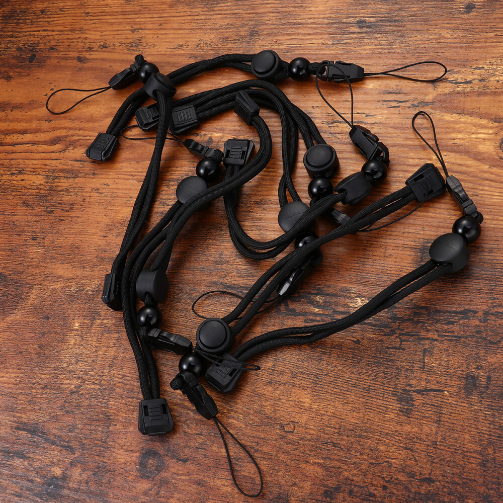 10PCS Anti-lost Wrist Lanyards Strap Adjustable Quick-Release Hand Strap with