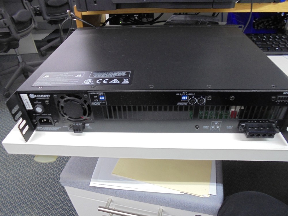 Crown 2600 Drivecore Install Power Amplifier
