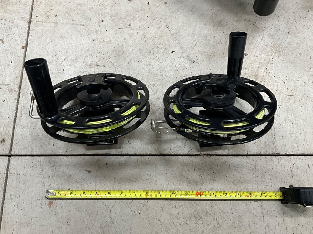 Big Jon Trolling Reels (2), nice shape, for planer board trolling