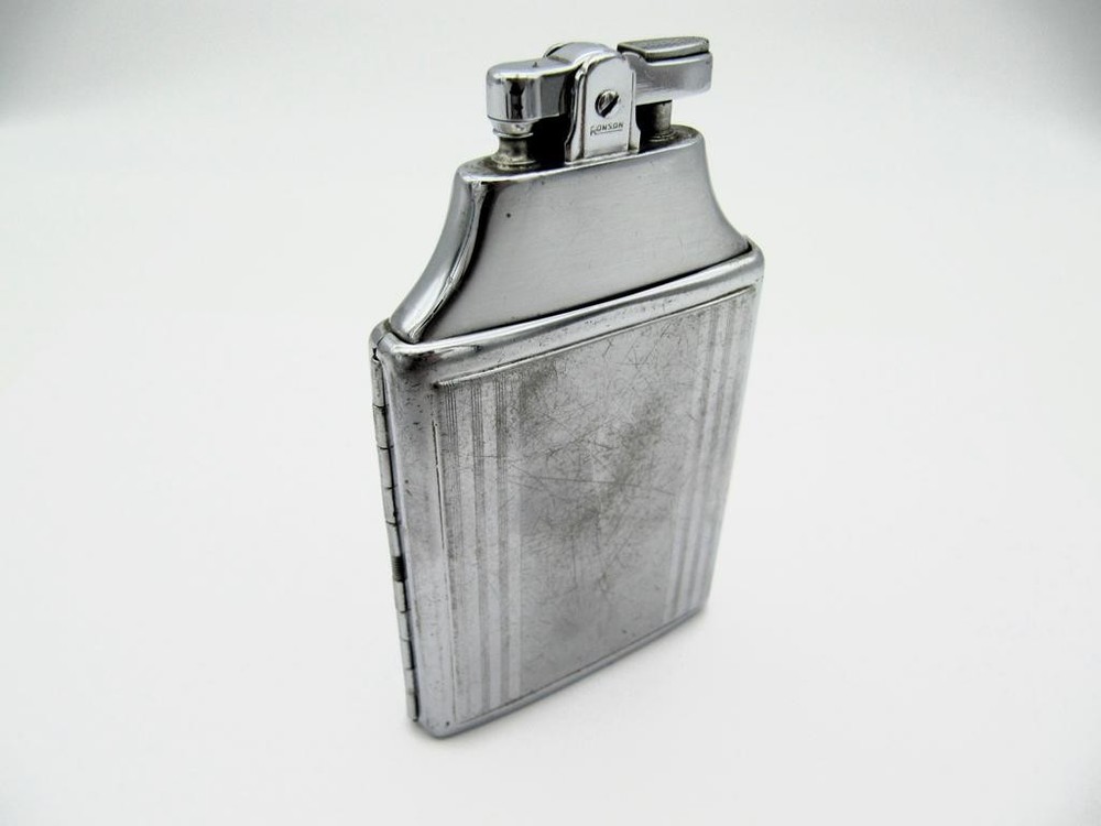 Vintage Ronson 'MasterCase' cigarette lighter/case