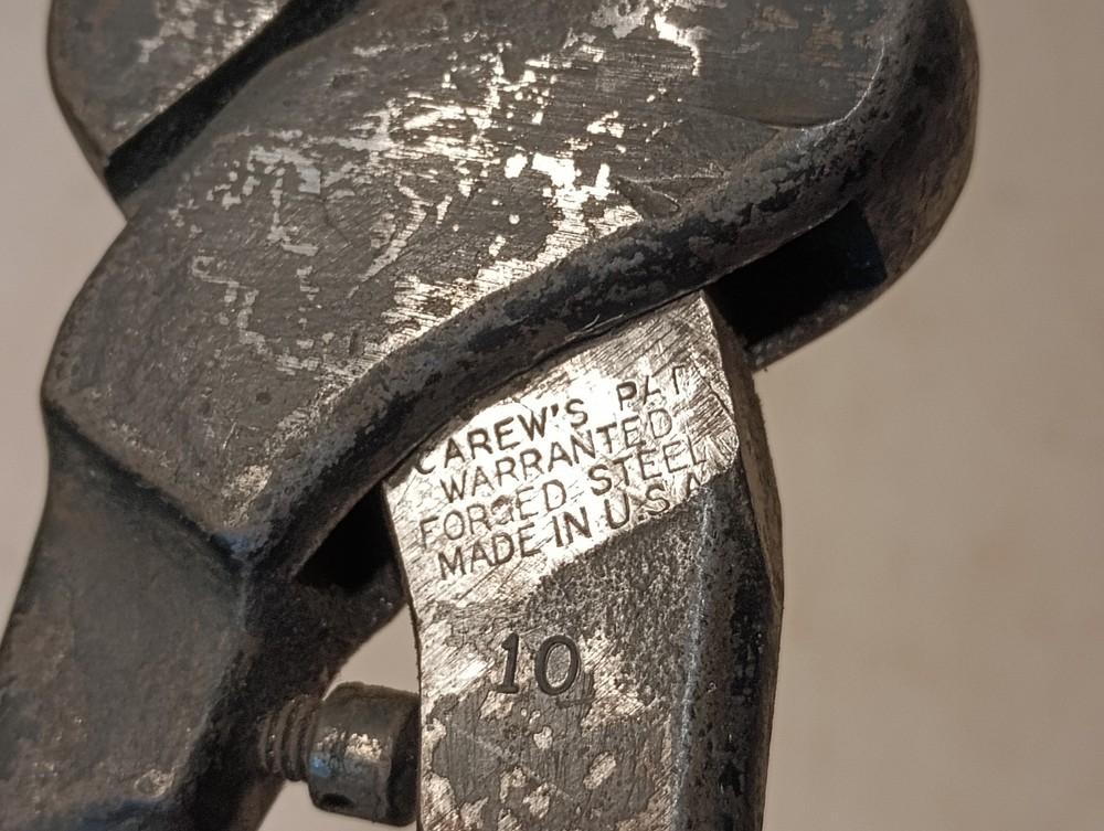 Vintage CAREW'S Nippers #10