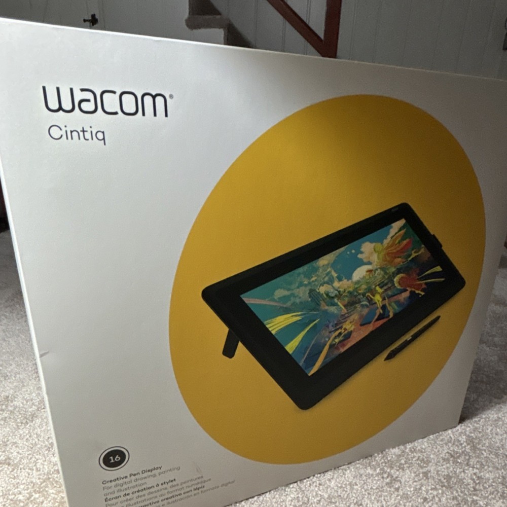 Wacom Cintiq 16 Creative Pen Display Graphics Tablet (UNUSED)