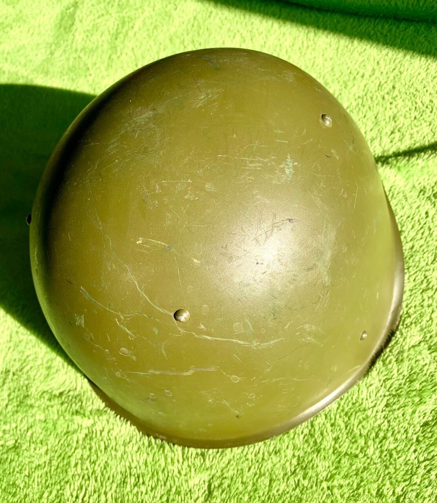 Vintage Soviet Military helmet. USSR Army