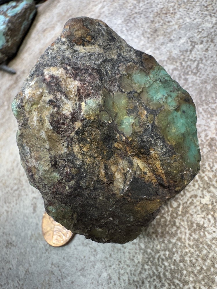 Hubei turquoise stabilized great multi color and pattern very hard material