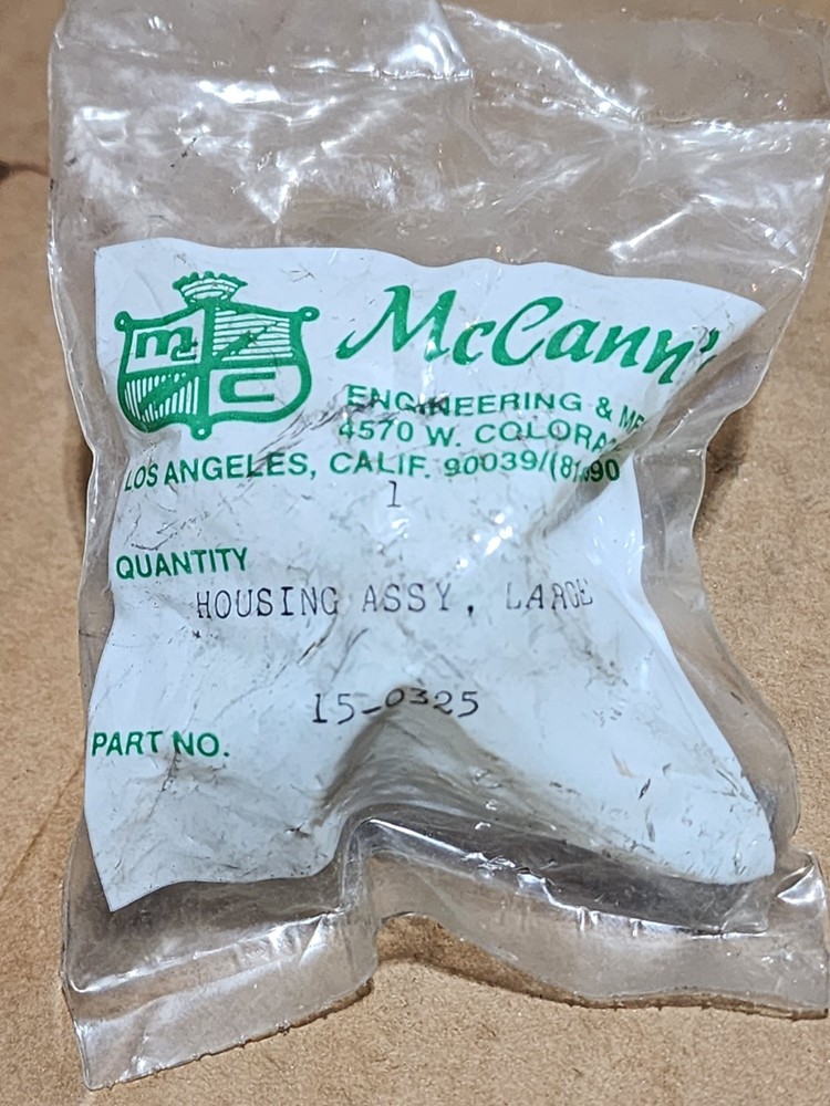 McCann's 15-0325 Large Housing Assy