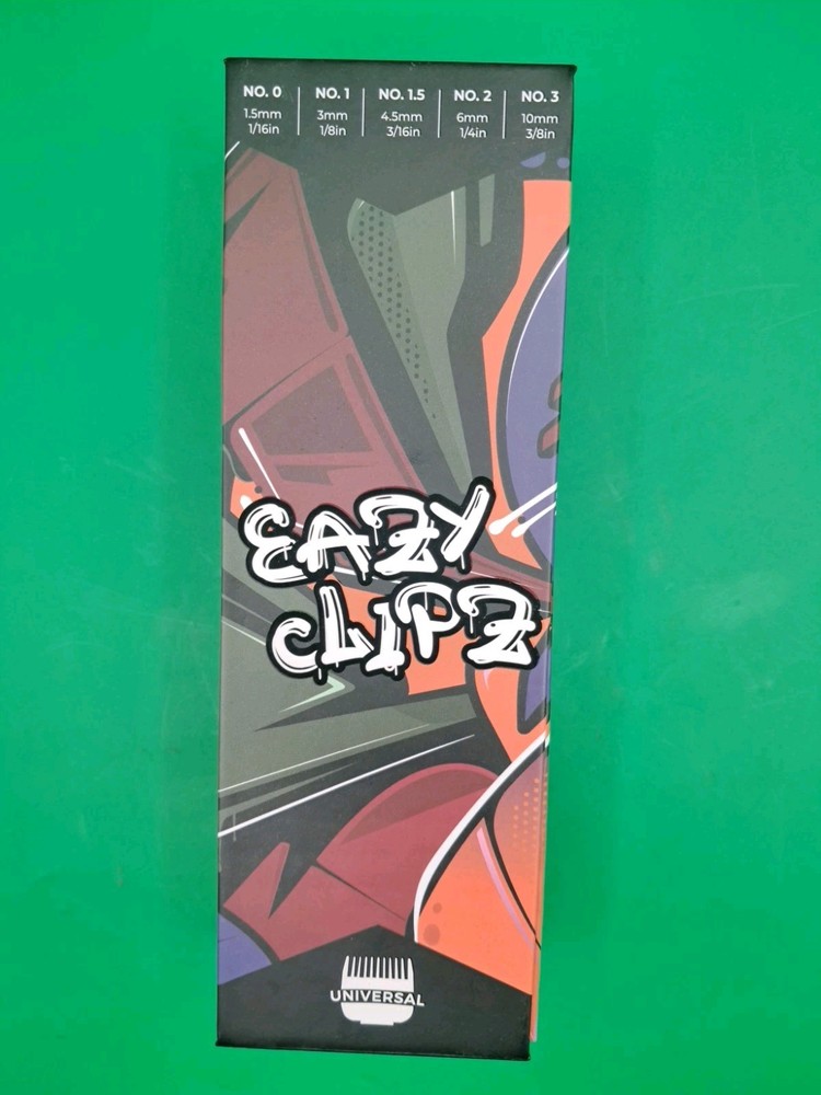 EAZY CLIP UNIVERSAL MAGNETIC COMB SET/GUARDS OPEN BOX