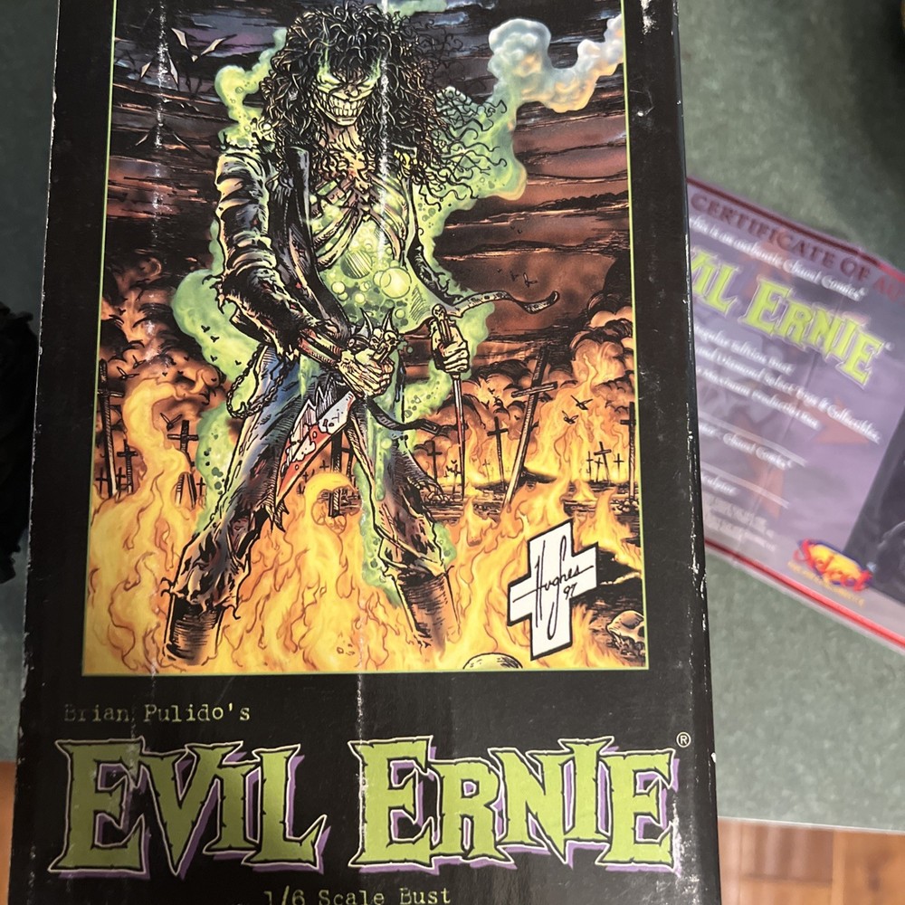 🤘🔥Chaos Comics~Evil Ernie 1/6th Scale Bust Limited Edition 1500 W/ COA🔥🤘