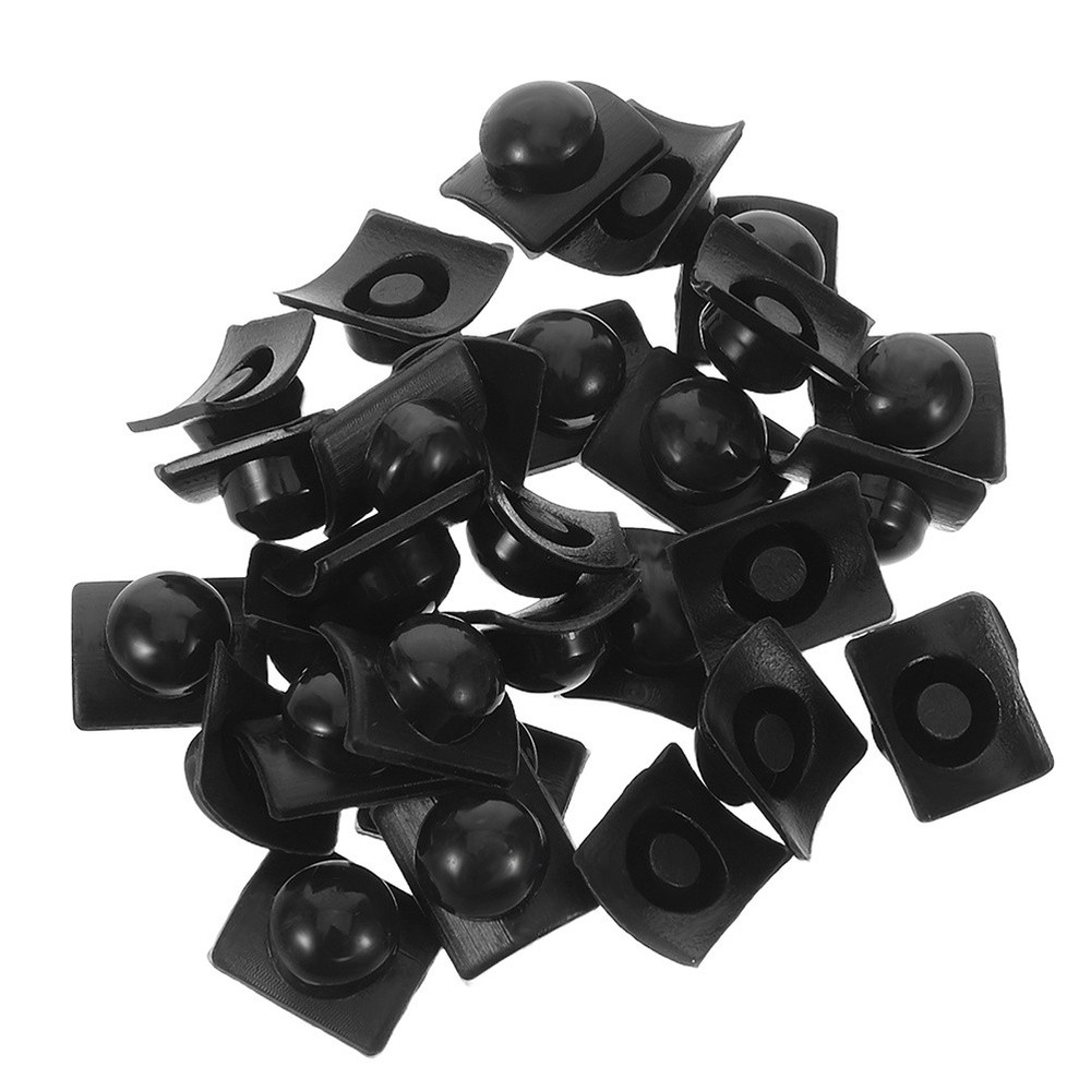 50 Pcs Switch Handle Protective Cover Micro Flashlight Button Cap End