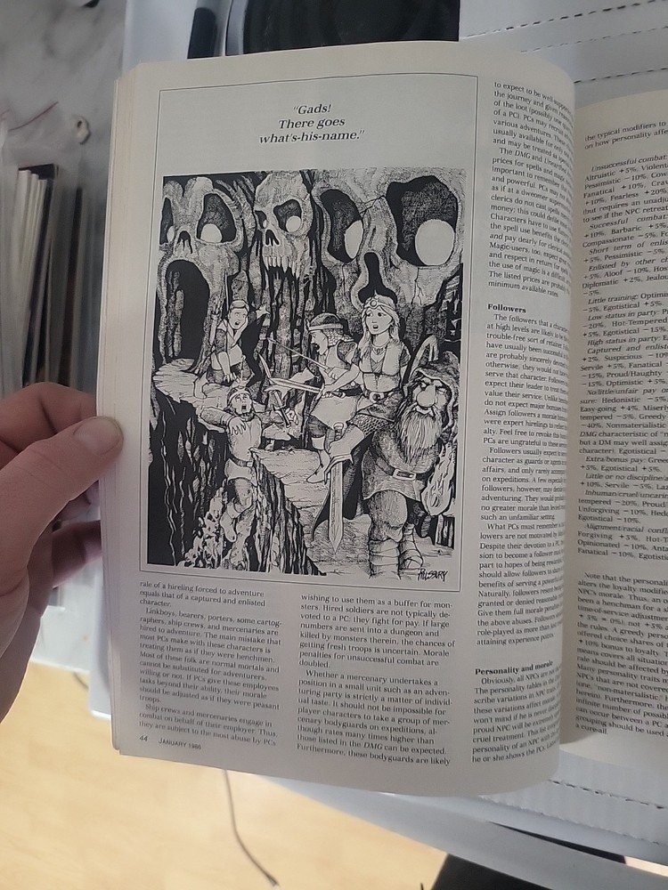 Dragon Magazine, Issue #117, Dungeons & Dragons