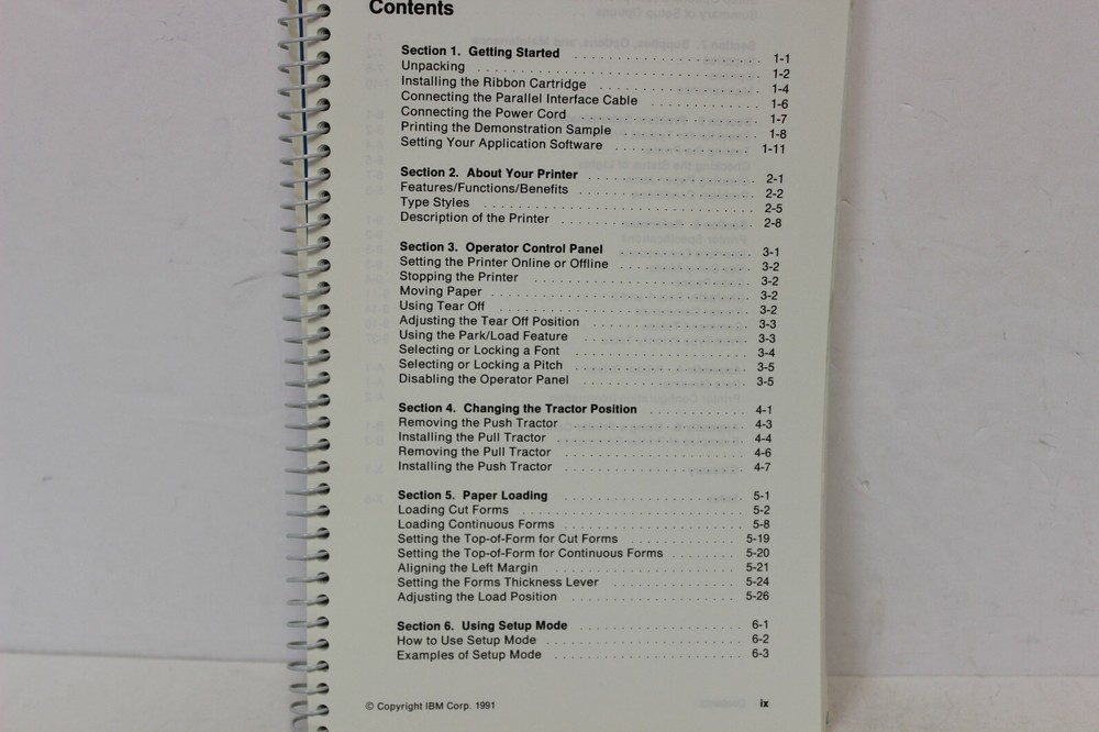 IBM PERSONAL PRINTER SERIES II 2380 & 2381 USER'S REFERENCE GUIDE MANUAL