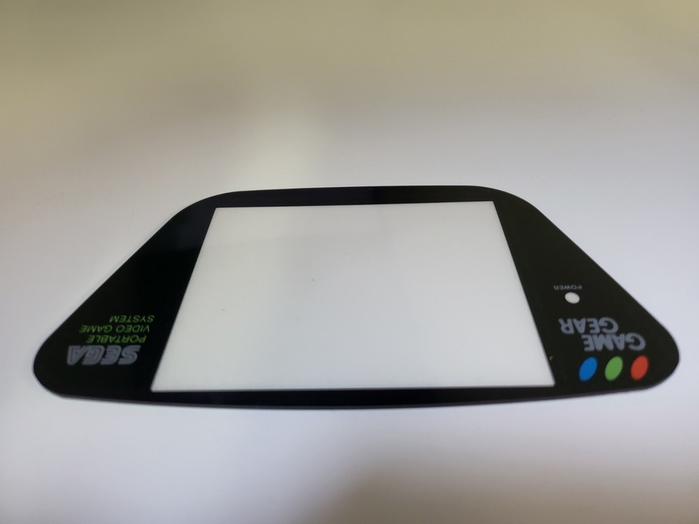 SEGA Game Gear Thin PLASTIC Replacement Screen Protector lens Peel & Stick #A15