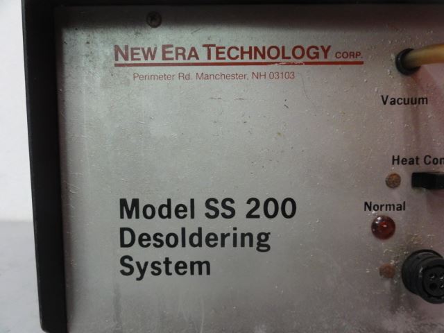 New Era Technology Model SS200 Desoldering System