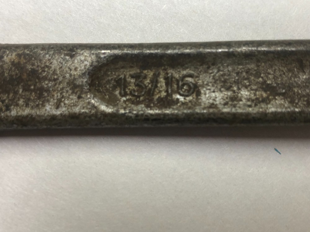 TOOLS WRENCHES Vintage Lot 2 Closed end (M1557)