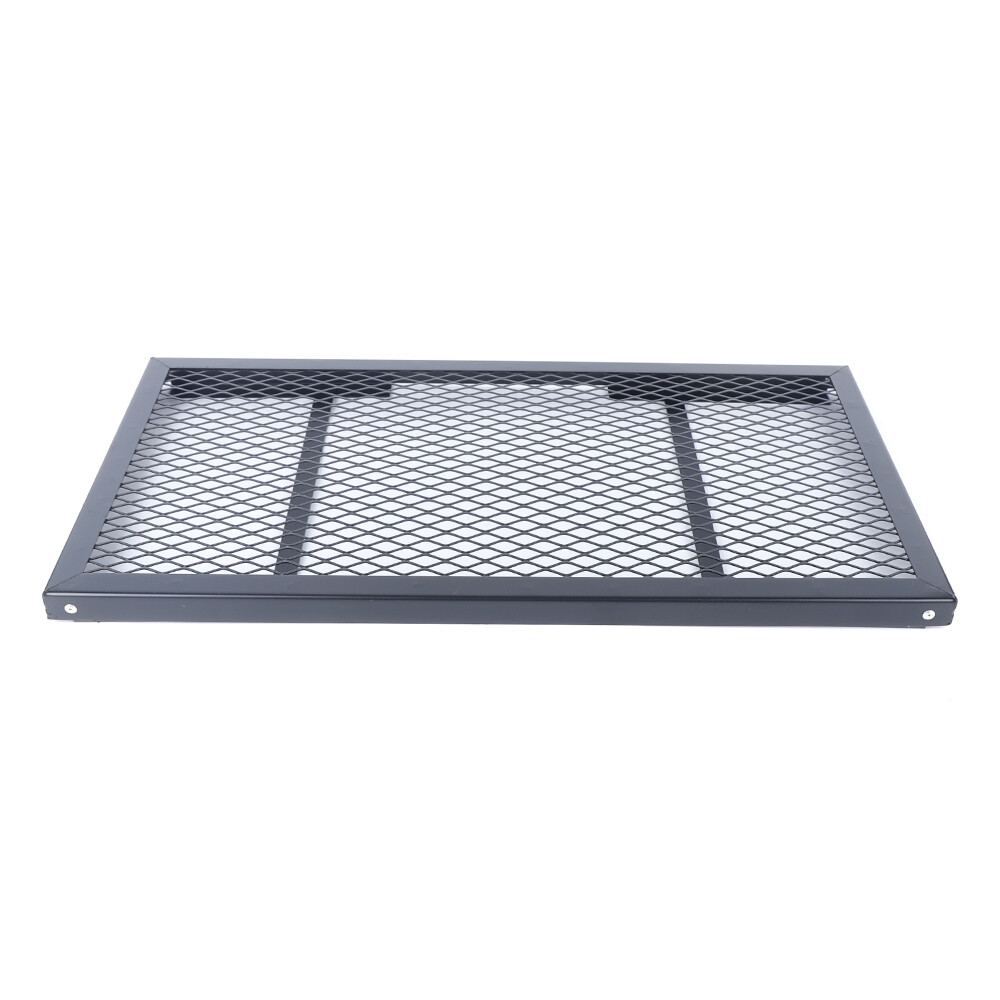 Foldable Camping Grill Fire Pit Grate Campfire Cooking Portable Stand Equipment