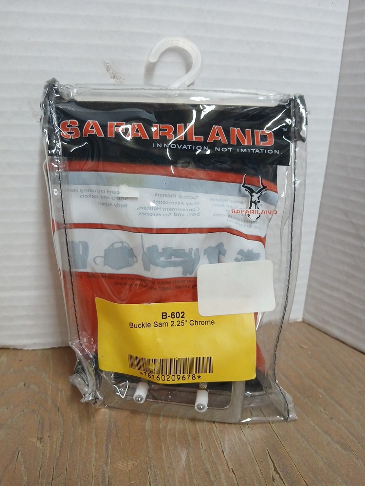 Safariland B-602 Buckle Sam 2.25" Chrome