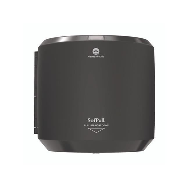 Georgia Pacific 58201B Sofpull Centerpull Towel Dispenser Black