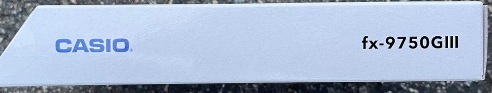 Casio FX-9750GIII Graphing Calculator Python & Natural Text Book Display **NEW**