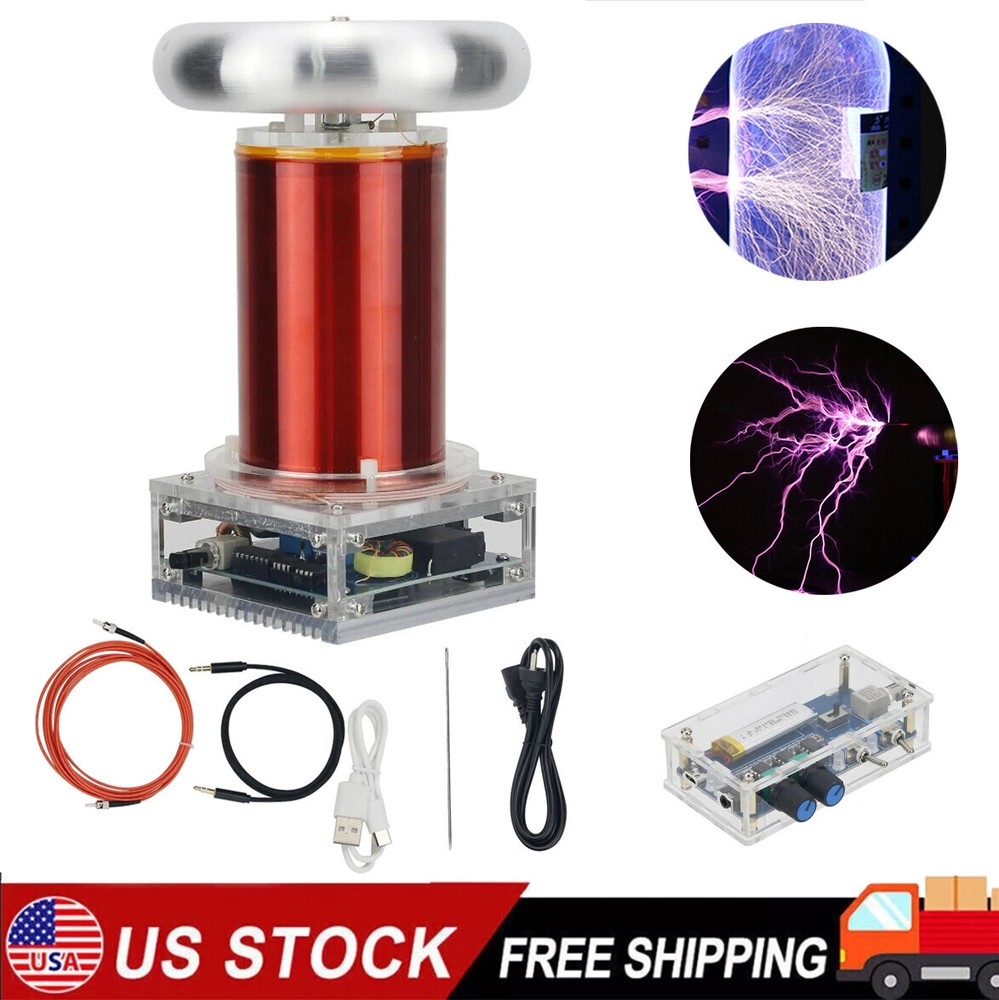 For Tesla Coil Music SSTC Solid State and Coil Integrated Arc-Suppression DIY