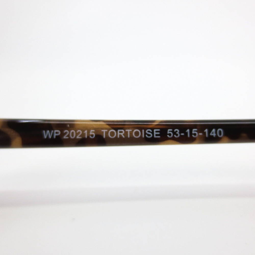 WP20215 TORTOISE Eyeglasses Frames Brown Rectangular 53-15-140