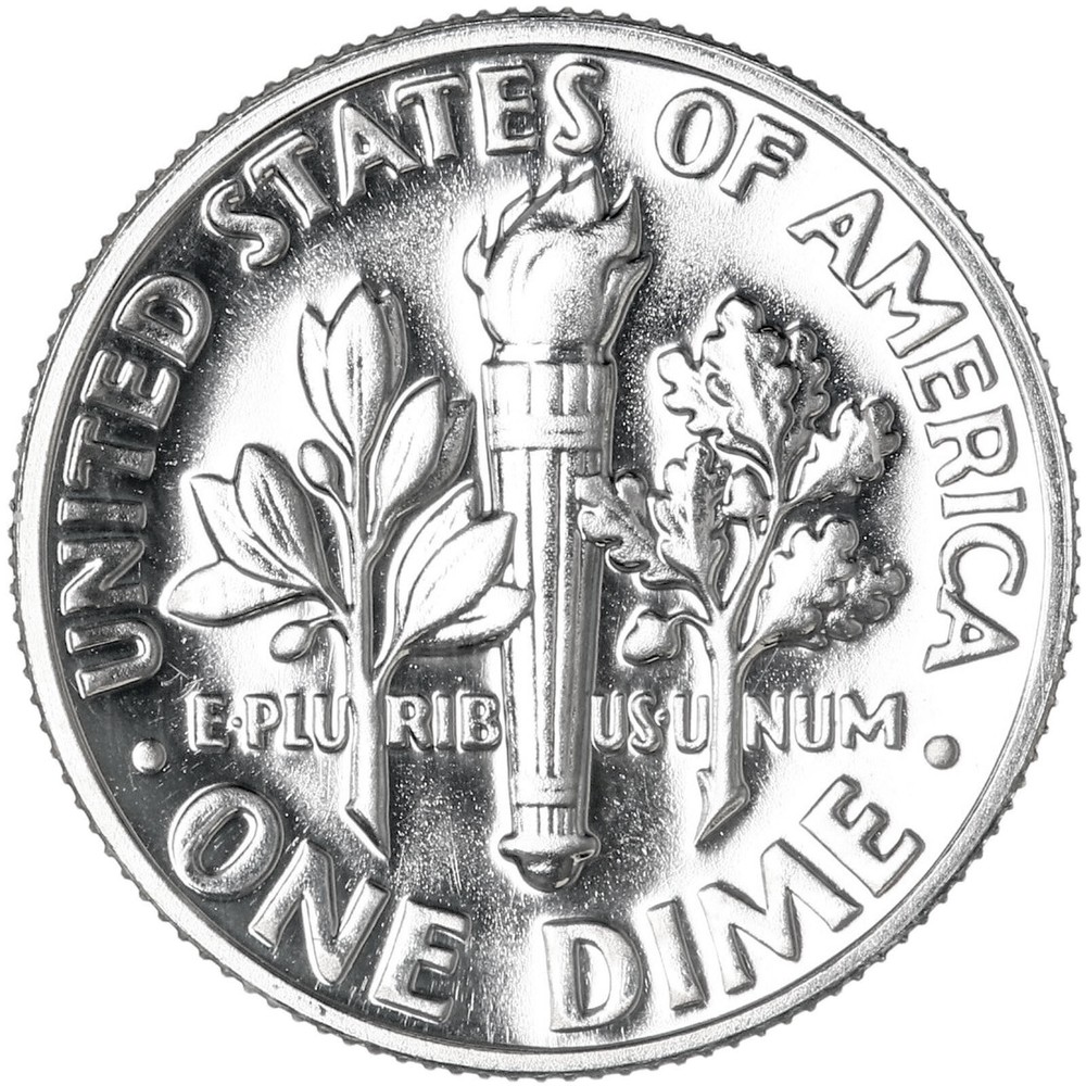 1968 S Roosevelt Dime Gem Proof CN-Clad