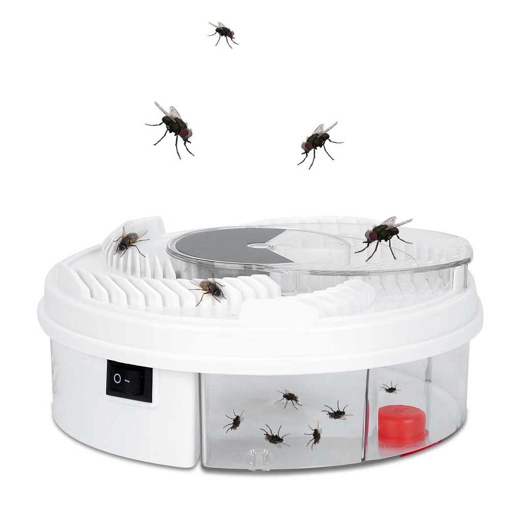 Electric Fly Trap USB Powered Automatic Flycatcher Rotating Fly