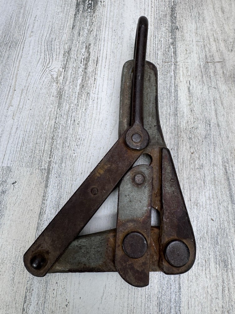Vintage Klein Tools 1613-30 Chicago Grip Cable Pulling Lineman Tool USA