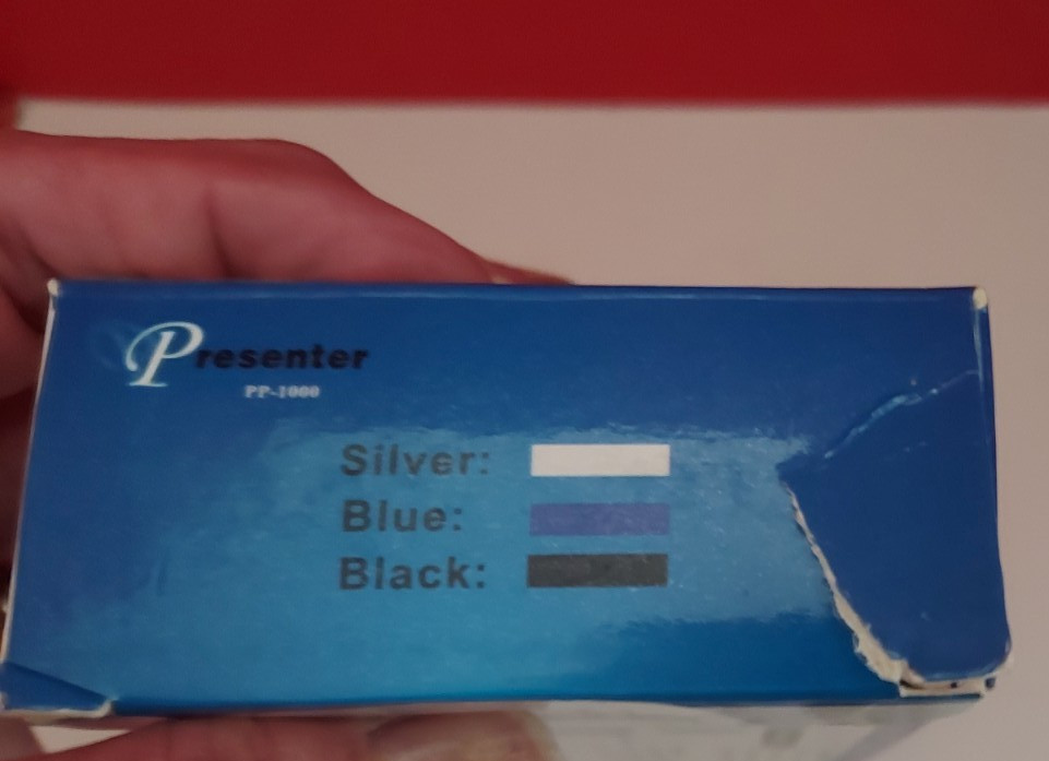 Presenter pp-1000 Black New Has Case