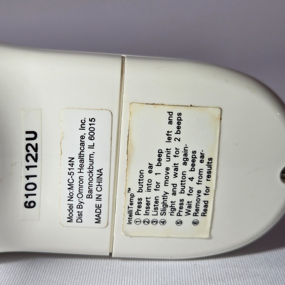 OMRON Ear Thermometer MC-514