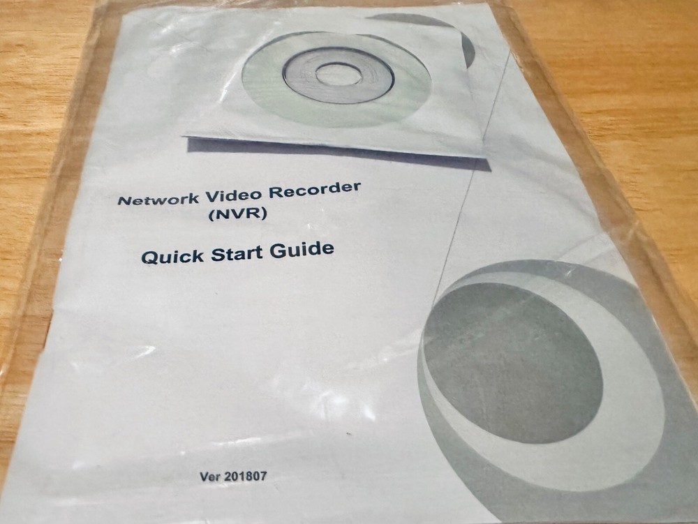 GW -NVR3109E Network Video Security Recorder. New Open Box