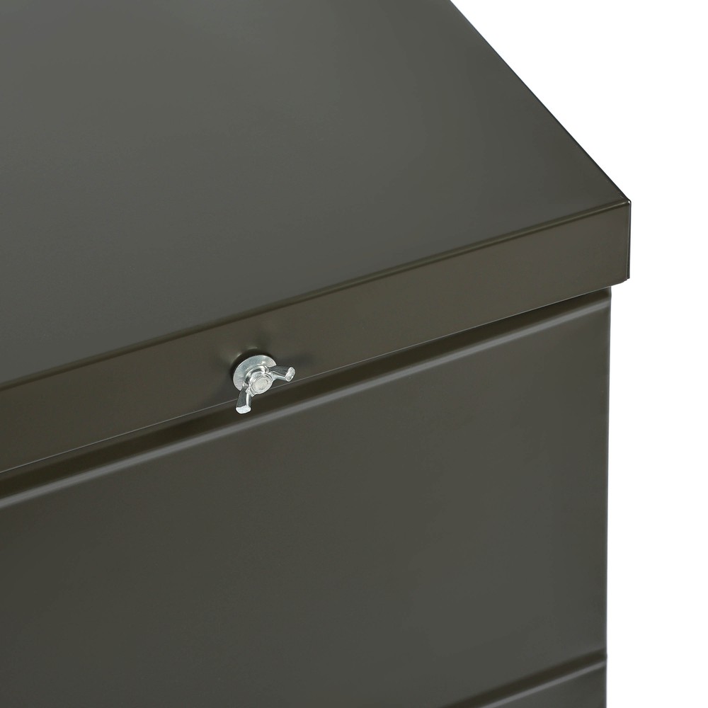 85 LBS Gravity Feeder Box For Deer Tree Post Mount Feeder Wild Game Hunting