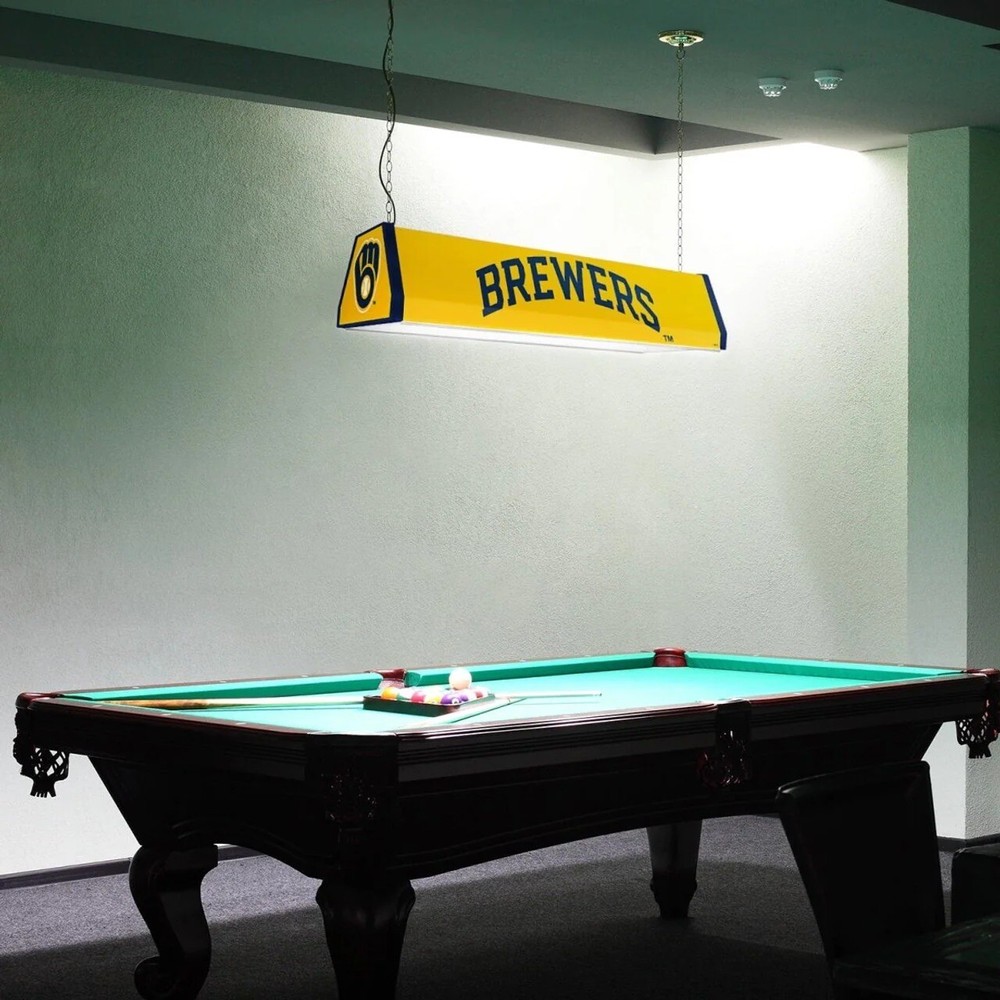 Milwaukee Brewers 40” Pool Table Light