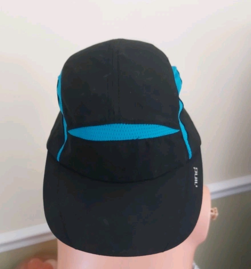 Hind Performance Lightweight Running Cap One Sz Adjustable Grey Reflective Strap