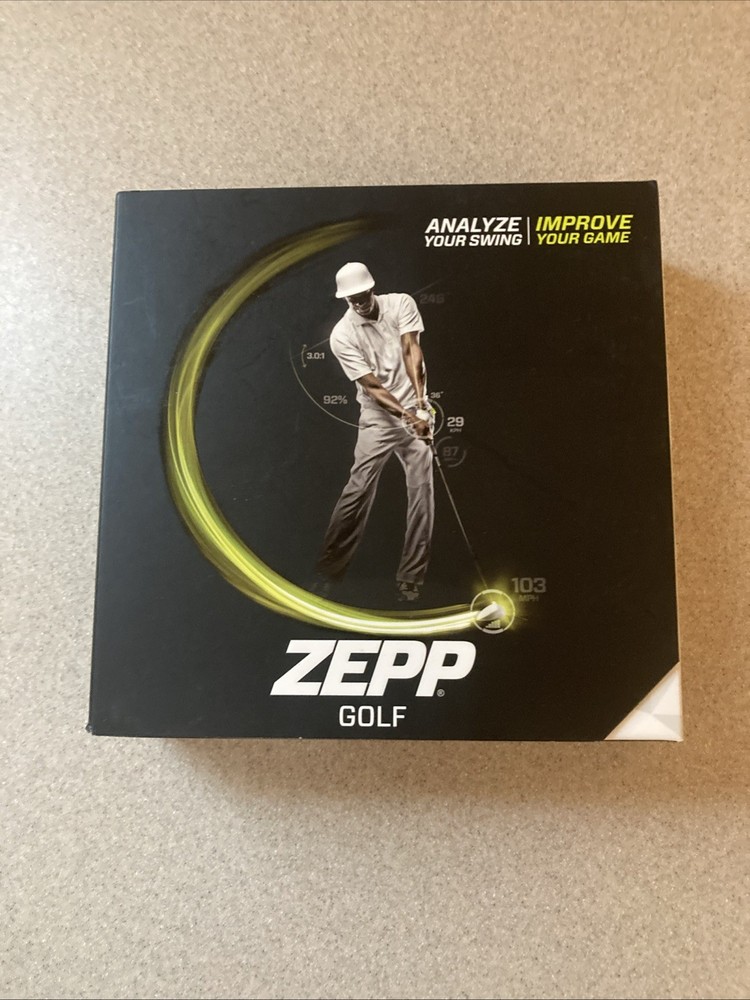 ZEPP Golf 3D Motion Sensor Wireless Swing Analyzer Training Aid - New ZA1G2NA