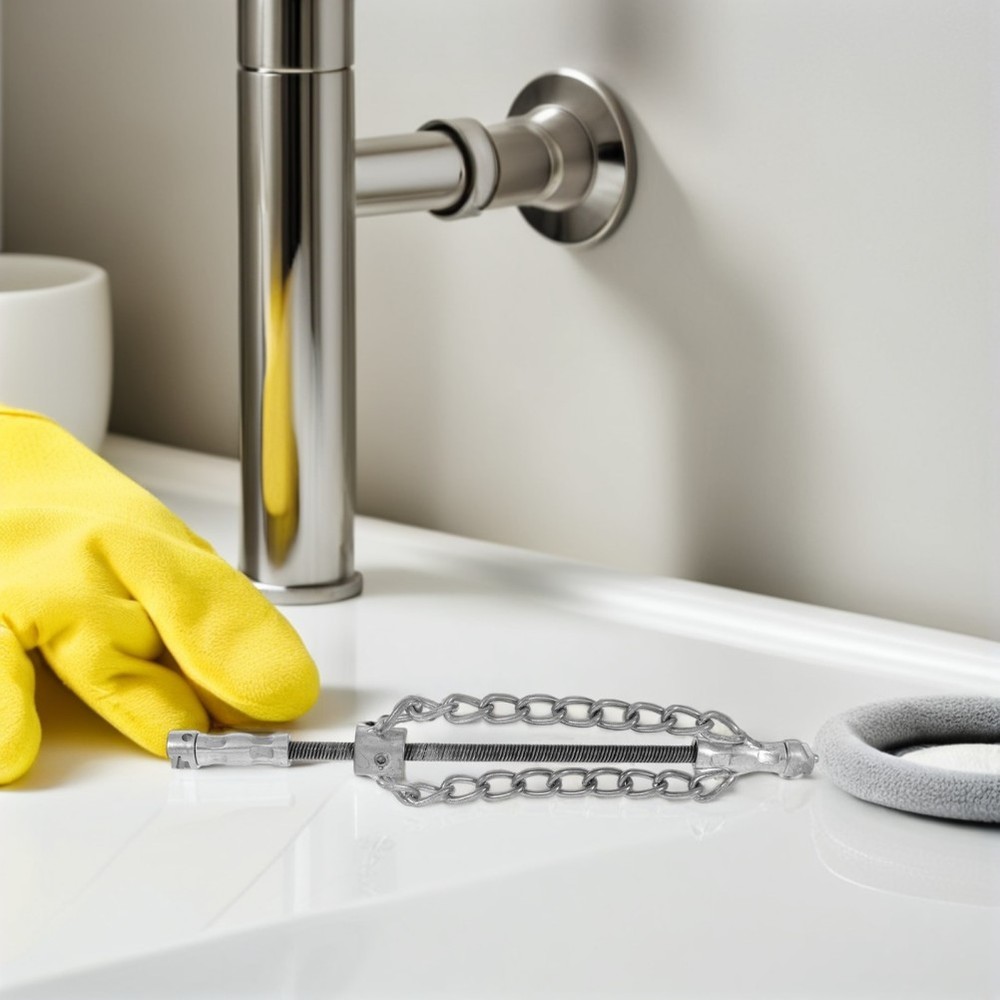 Sewer Cleaning Chain Blockage Clearing Tool Knocker Drain Cleaner